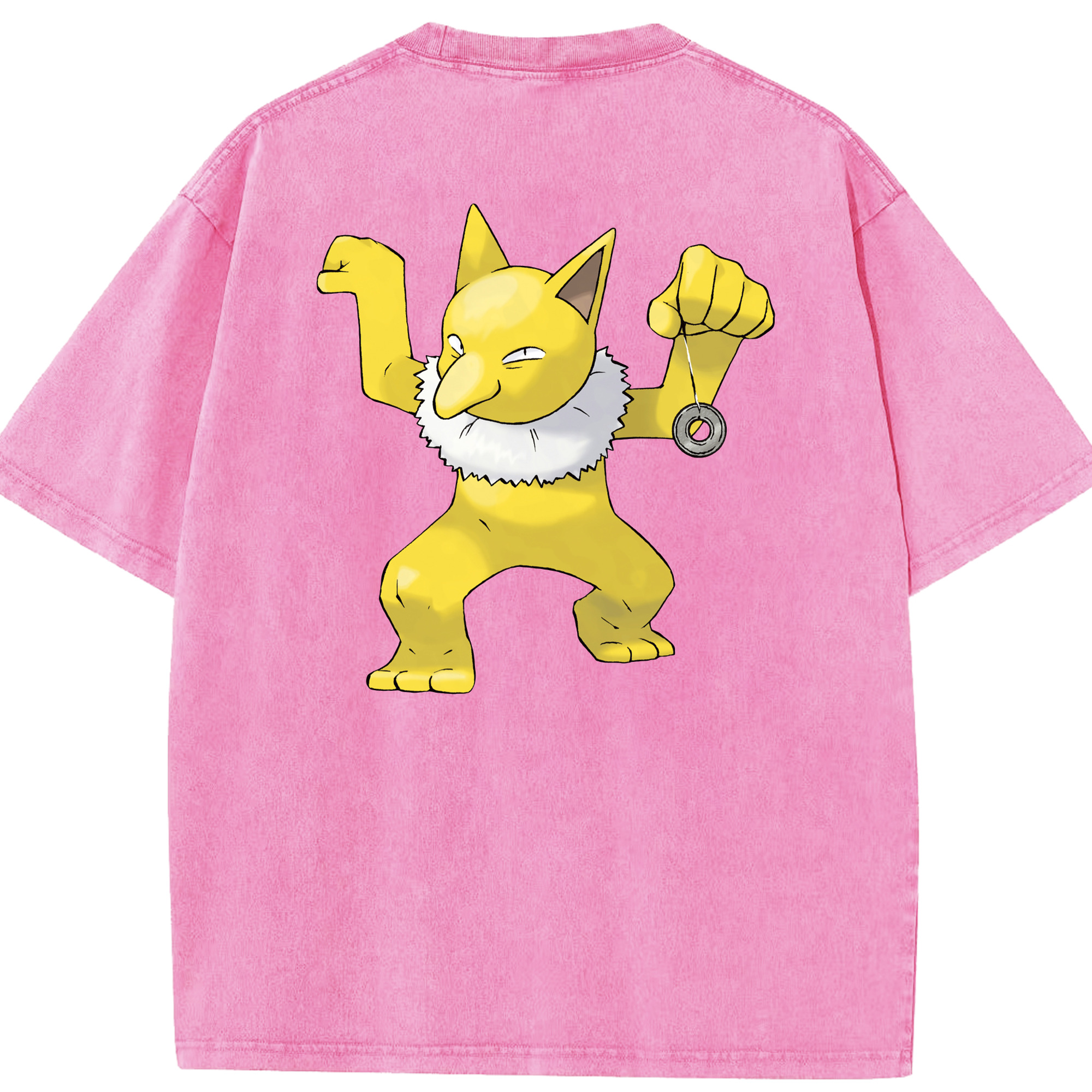 （画像用） ポケットモンスター Pokémon 綿100% ヴィンテージ風 半袖Tシャツ（背面プリント）
